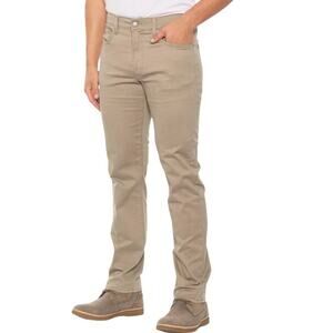Lucky Brand Beige 121 Heritage Slim Chino Pants Mens 36x30 Mid Rise Classic Fit